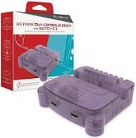 RetroN S64 Console Dock for Nintendo Switch® (Purple) - Hyperkin